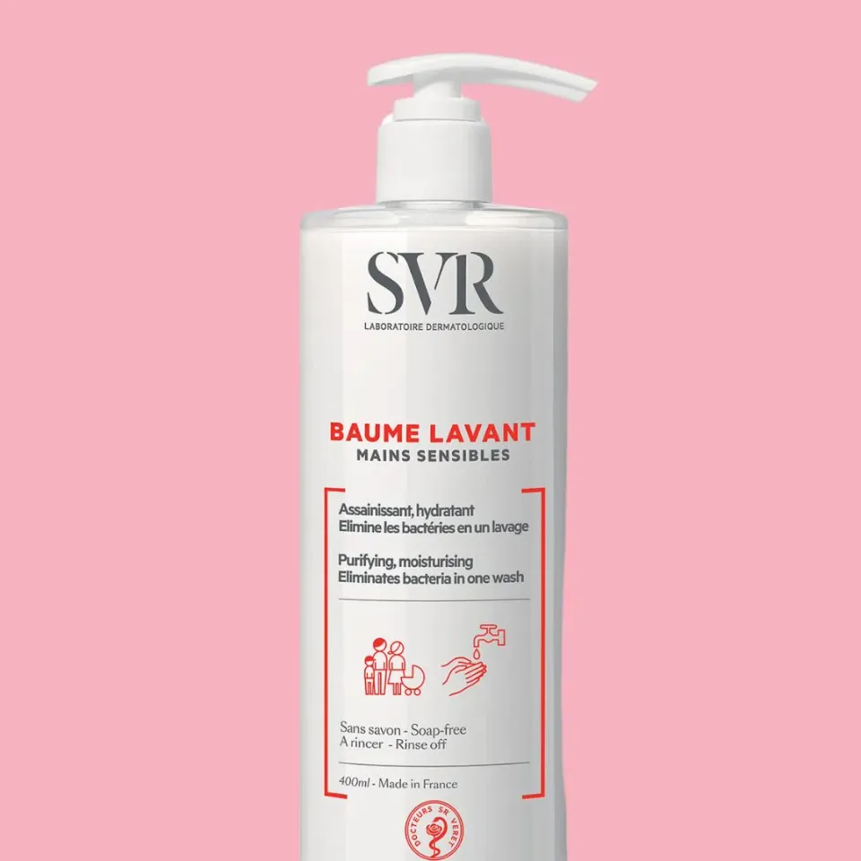 SVR Baume Lavant handtvål 400 ml känsliga händer