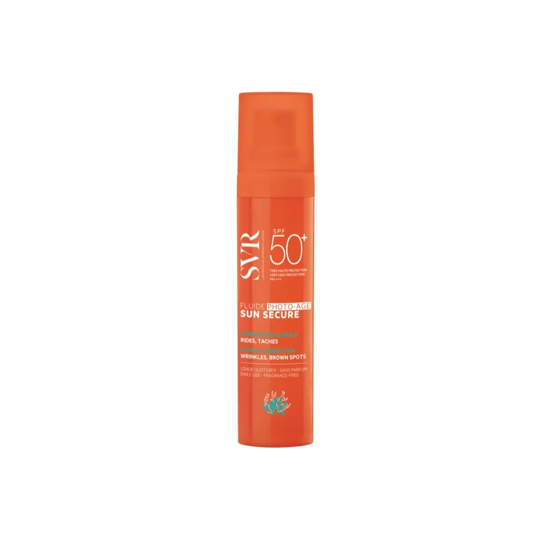 SVR Sun Secure Fluide Photo-Age SPF50+ solskydd 40ml parfymfri