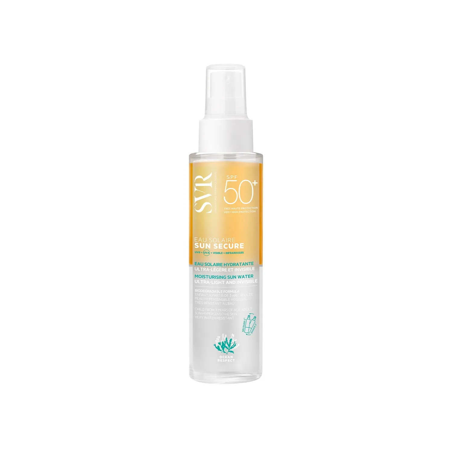 SVR Sun Secure Eau Solaire solspray SPF50+ 200ml