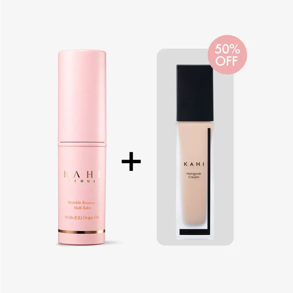 KAHI Multi Balm + Han Gyob Cream duokit fukt