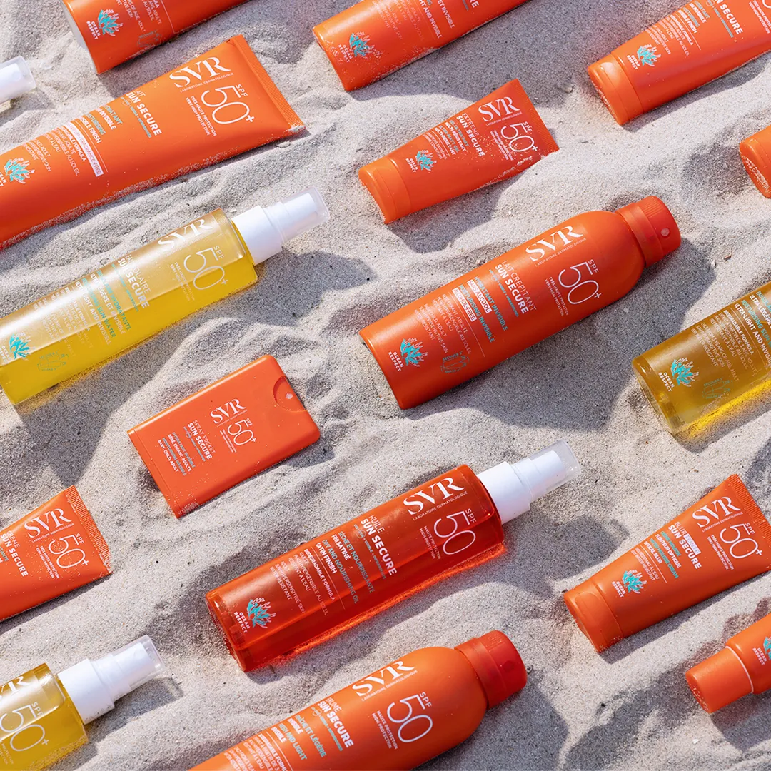 SVR Sun Secure Eau Solaire Glow solskydd 100 ml SPF50+