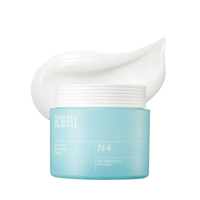 Acwell Real Aqua Balancing Cream gelkräm känslig hy