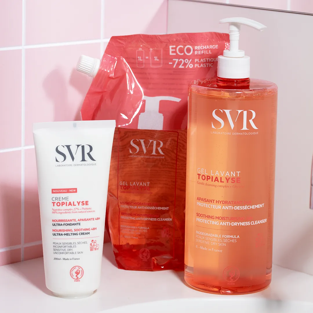 SVR Topialyse Gel Lavant duschtvål 400 ml torr hud