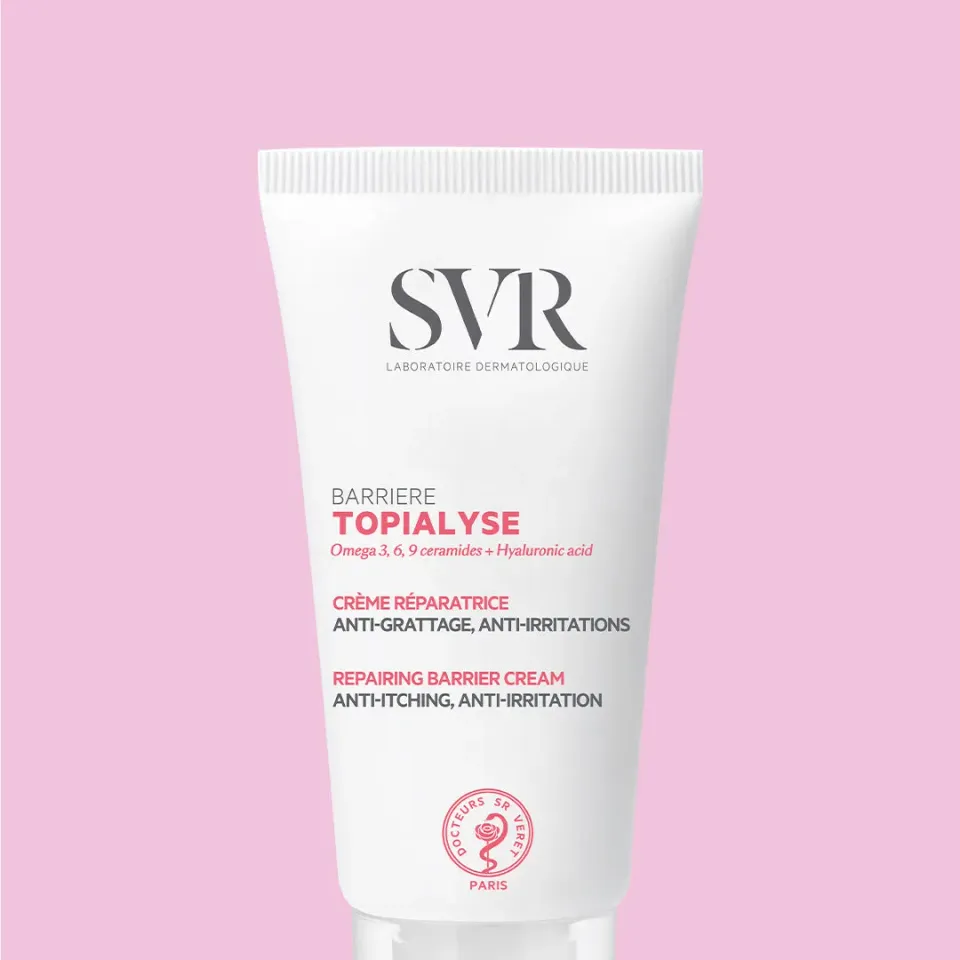 SVR Topialyse Barrière skyddskräm 50 ml torr hud