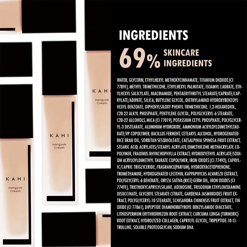 KAHI Han Gyob Cream färgad dagkräm jämn ton