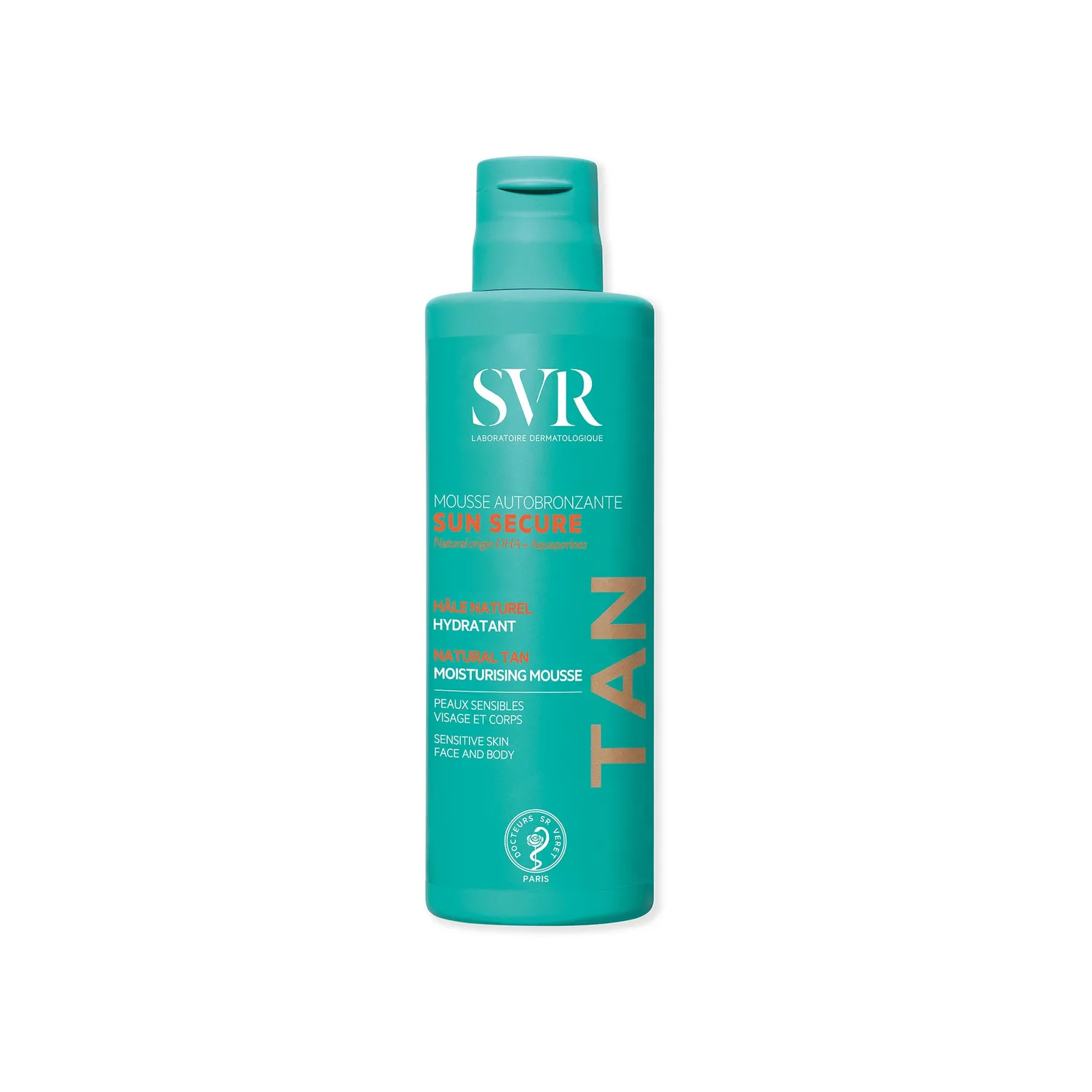 SVR Sun Secure brun-utan-sol mousse 150 ml