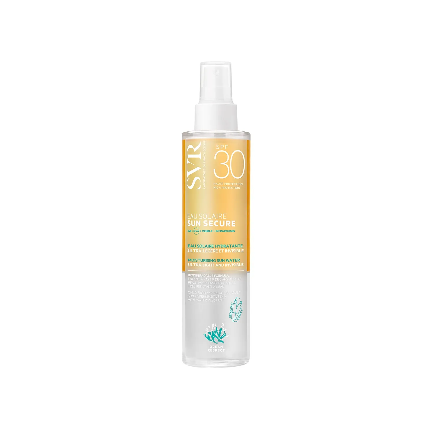 SVR Sun Secure Eau Solaire SPF30 solskydd 200 ml
