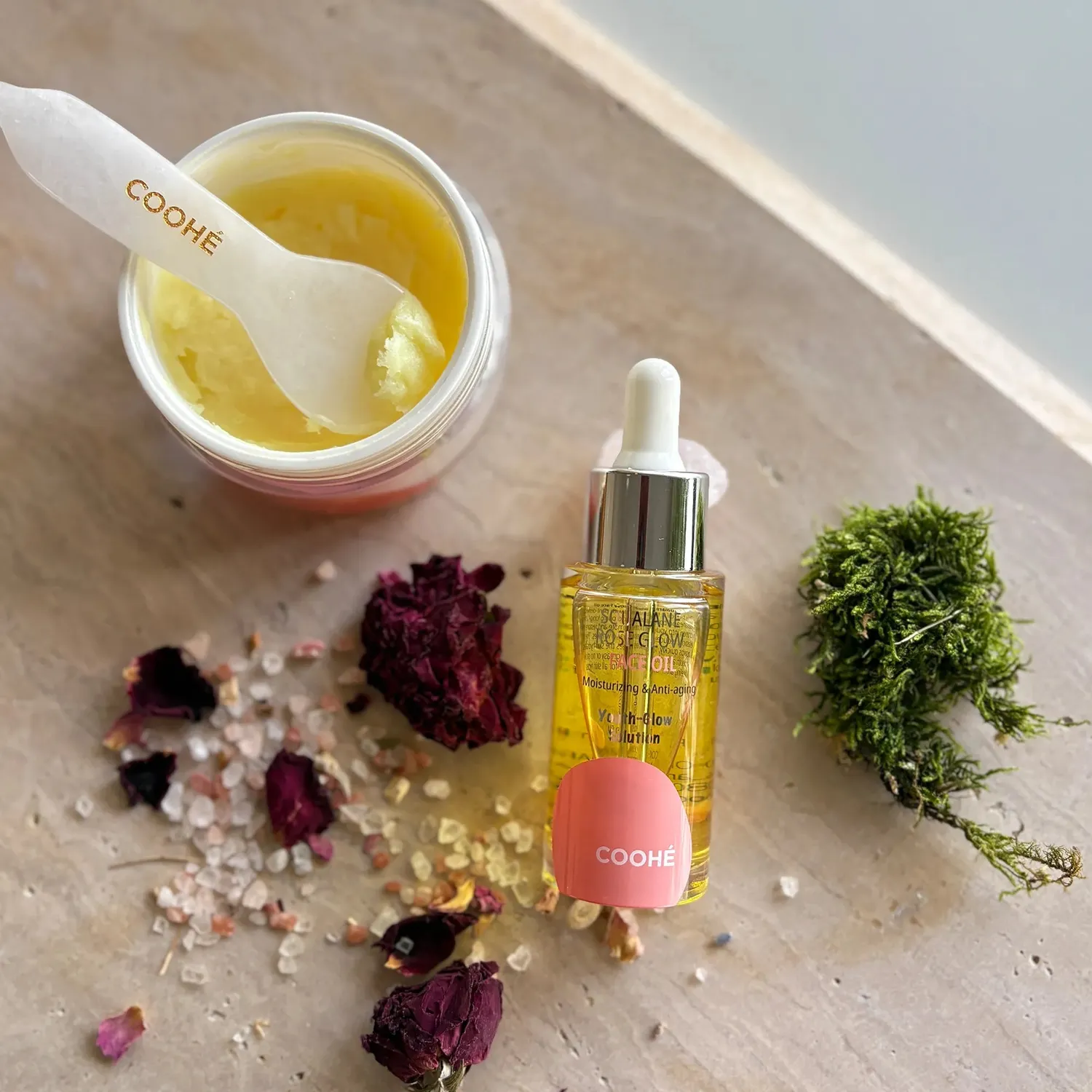 COOHÉ Squalane Rose ansiktsolja 30 ml ros