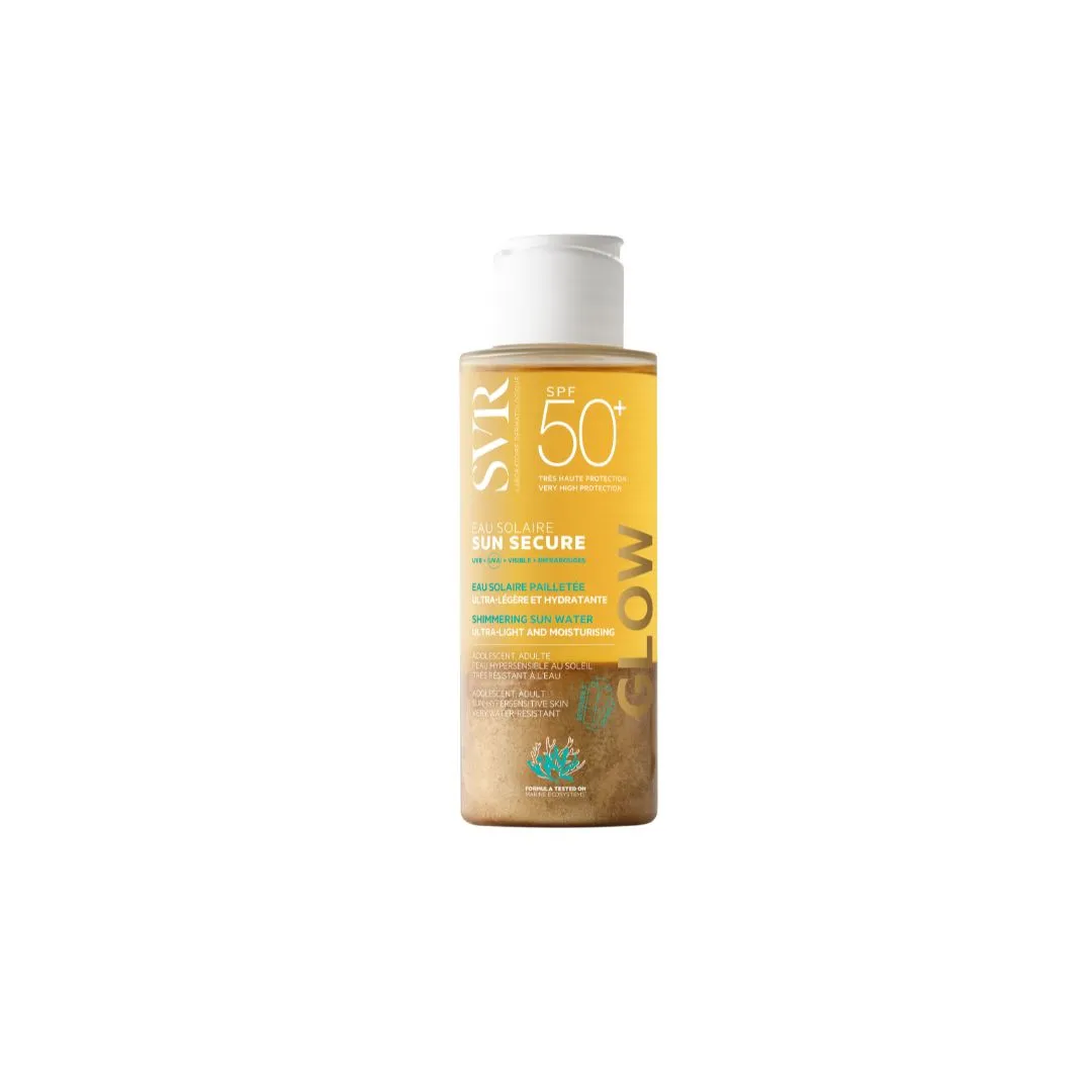 SVR Sun Secure Eau Solaire Glow solskydd 100 ml SPF50+