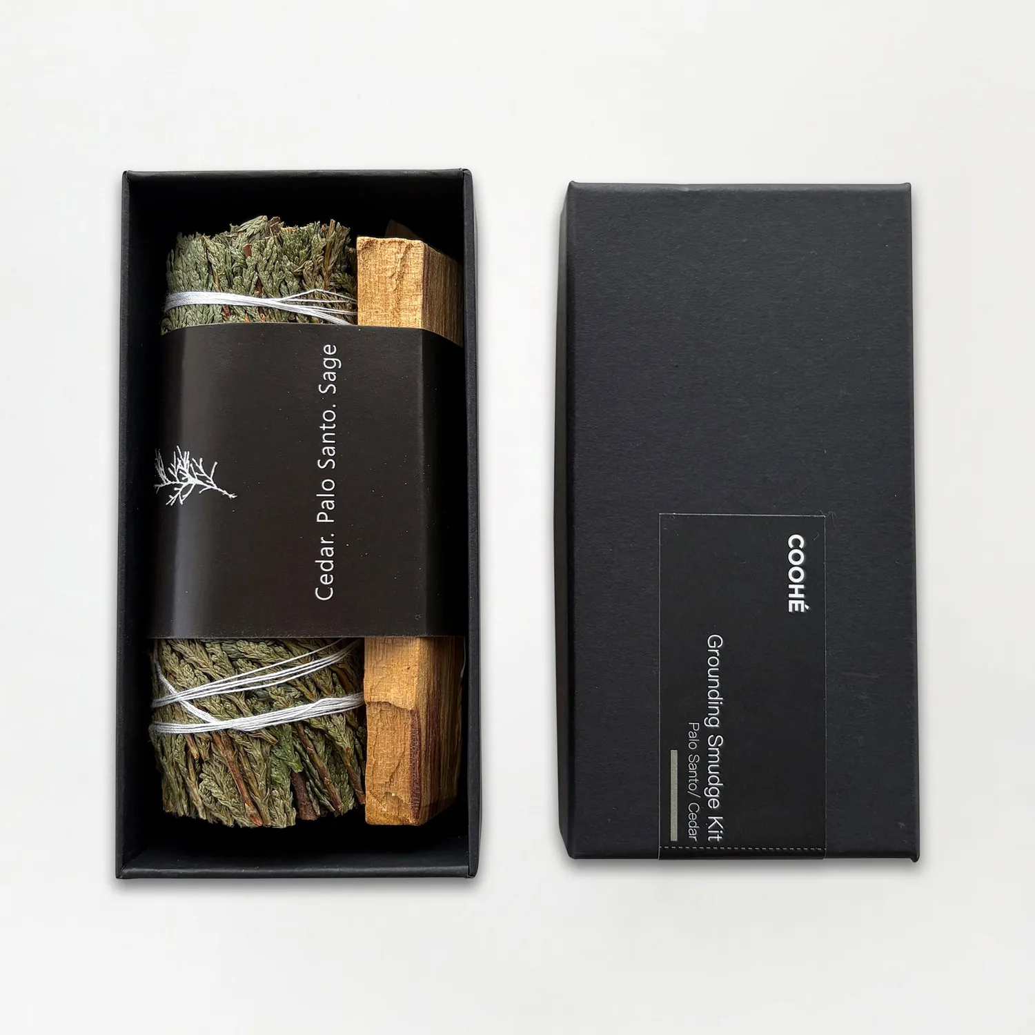 COOHÉ Grounding Smudge Kit rökelsekit palo santo