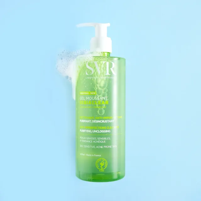 SVR Sebiaclear Gel Moussant rengöringsgel 400 ml för fet hud