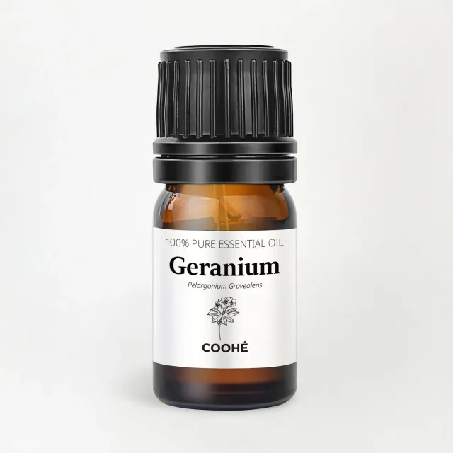 COOHÉ Geranium eterisk olja 5 ml balans fet hud