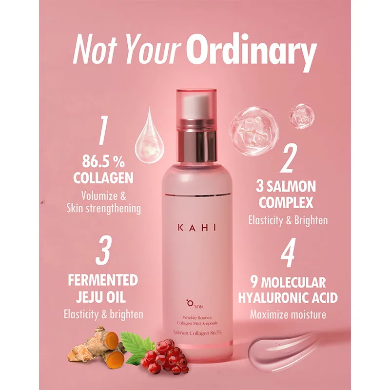 KAHI Collagen Ampoule Mist ansiktsmist glow återfuktande