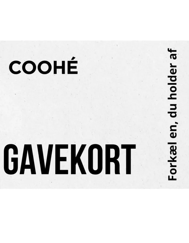 COOHÉ presentkort 300 kr mail