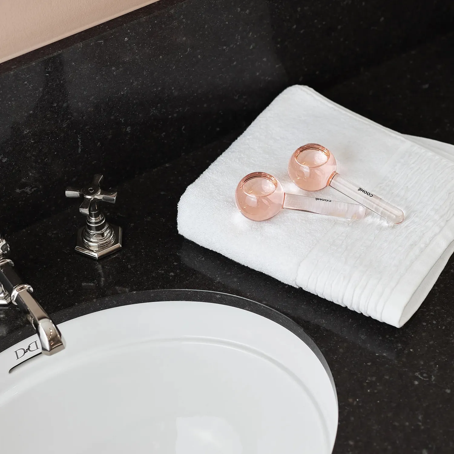 COOHÉ Ice Globes Cooling Massage kylglob borosilikatglas