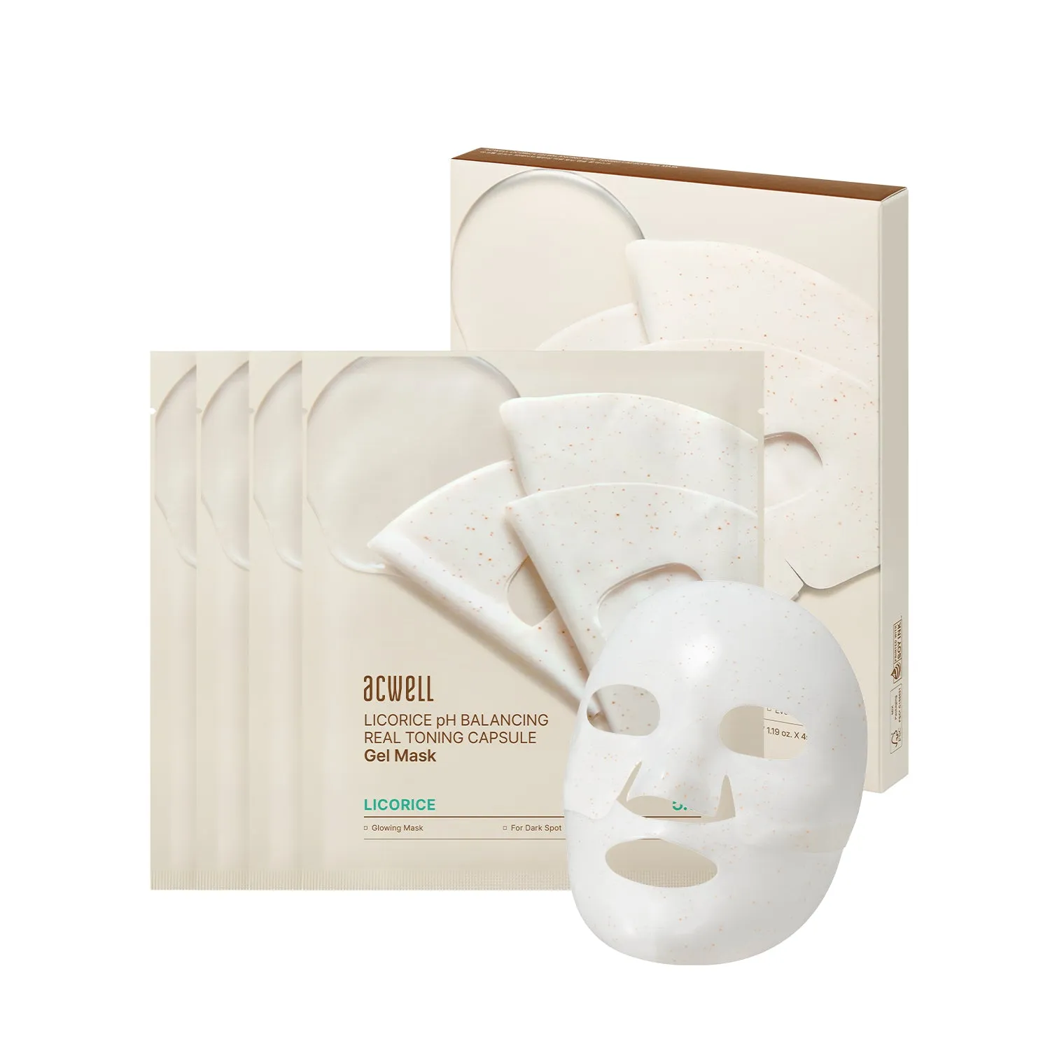 Acwell Licorice pH Balancing gelmask lyster