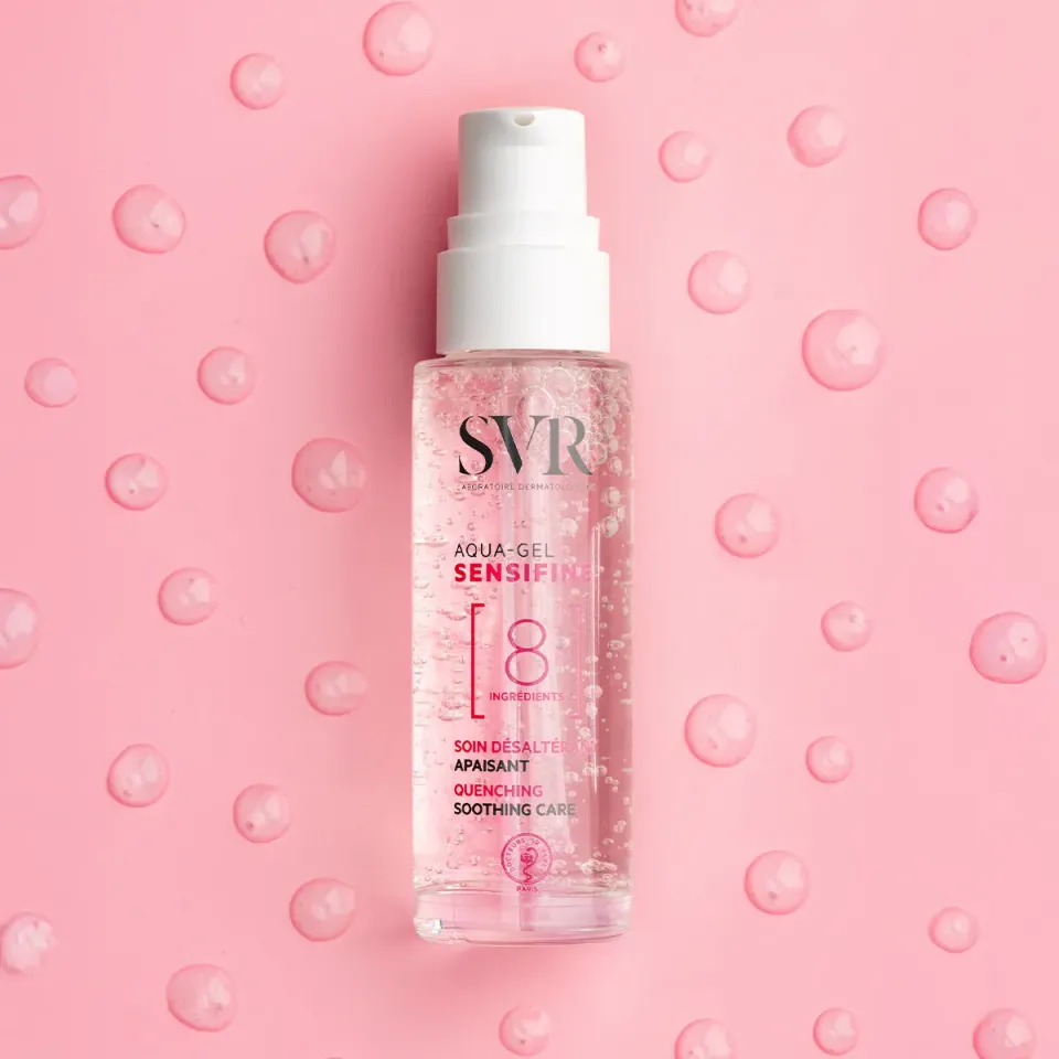 SVR Sensifine Aqua-Gel ansiktsgel 40 ml aloe vera