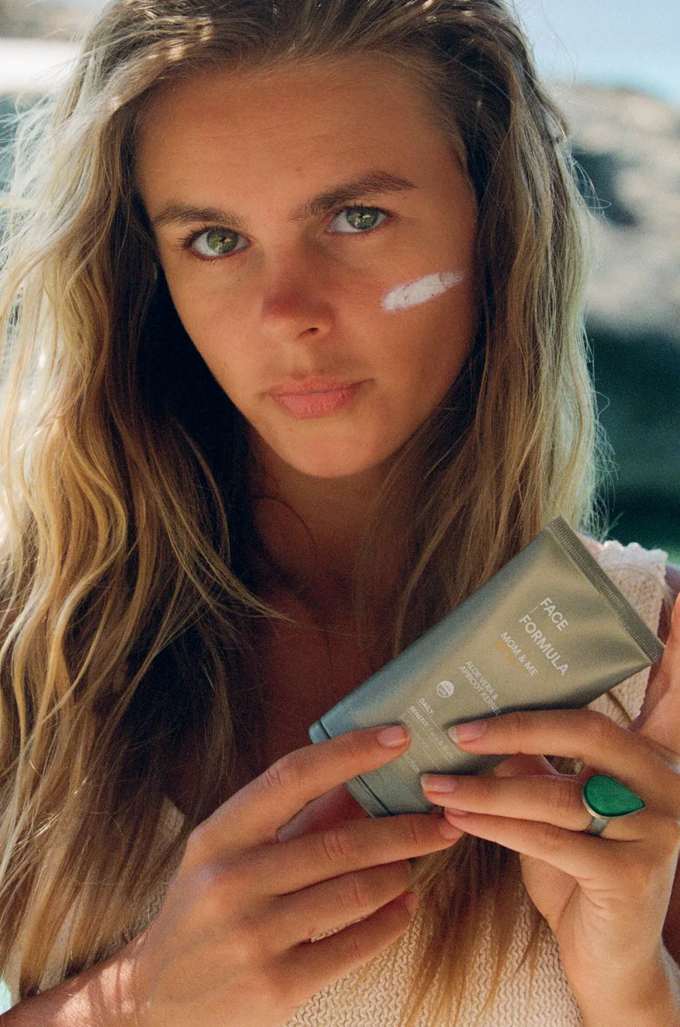 Face Formula Mom & Me SPF 50 solkräm 100 ml mineralskydd