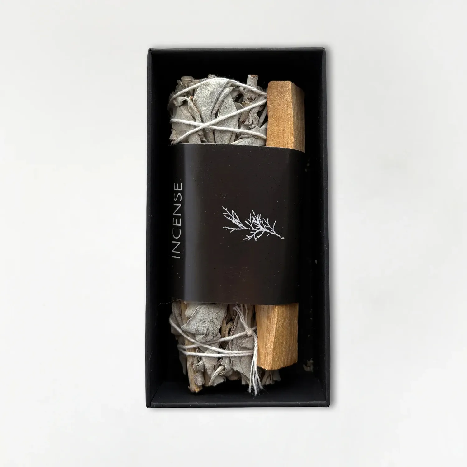 COOHÉ Relief Smudge Kit rökelsekit vit salvia