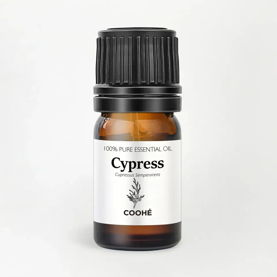 COOHÉ Cypress eterisk olja 5 ml frisk barr