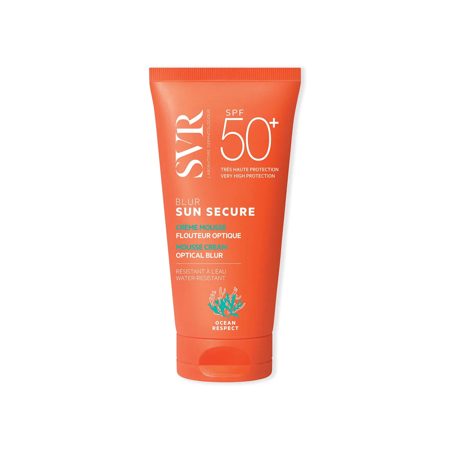 SVR Sun Secure Blur solmousse SPF50+ 50 ml utjämnande