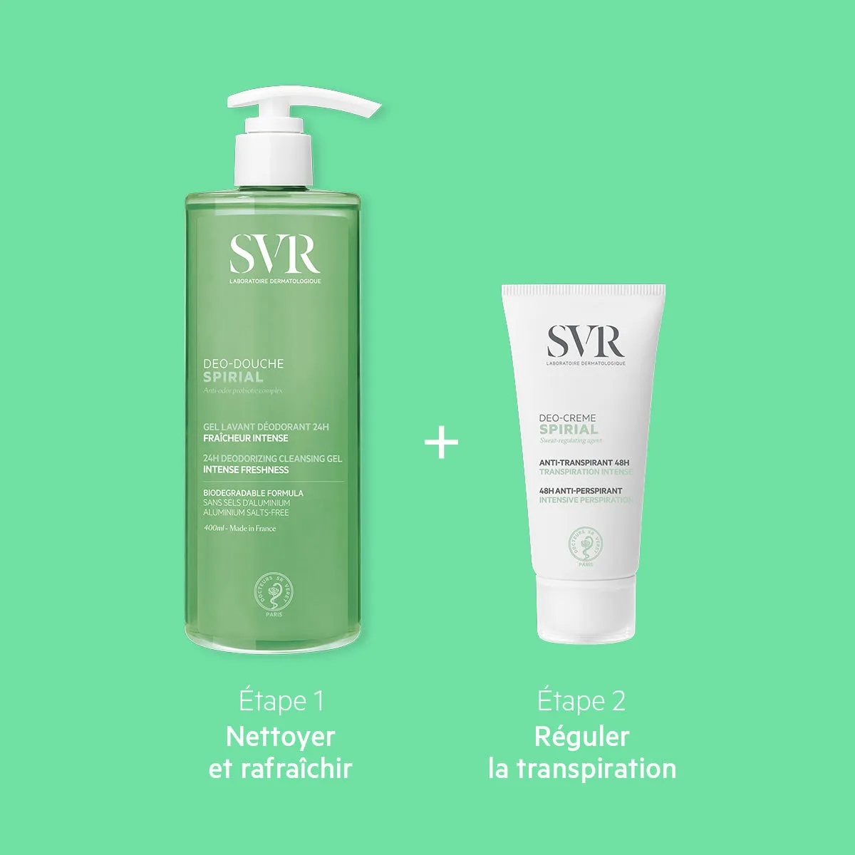 SVR Spirial Duo Fraicheur deodorantset duo