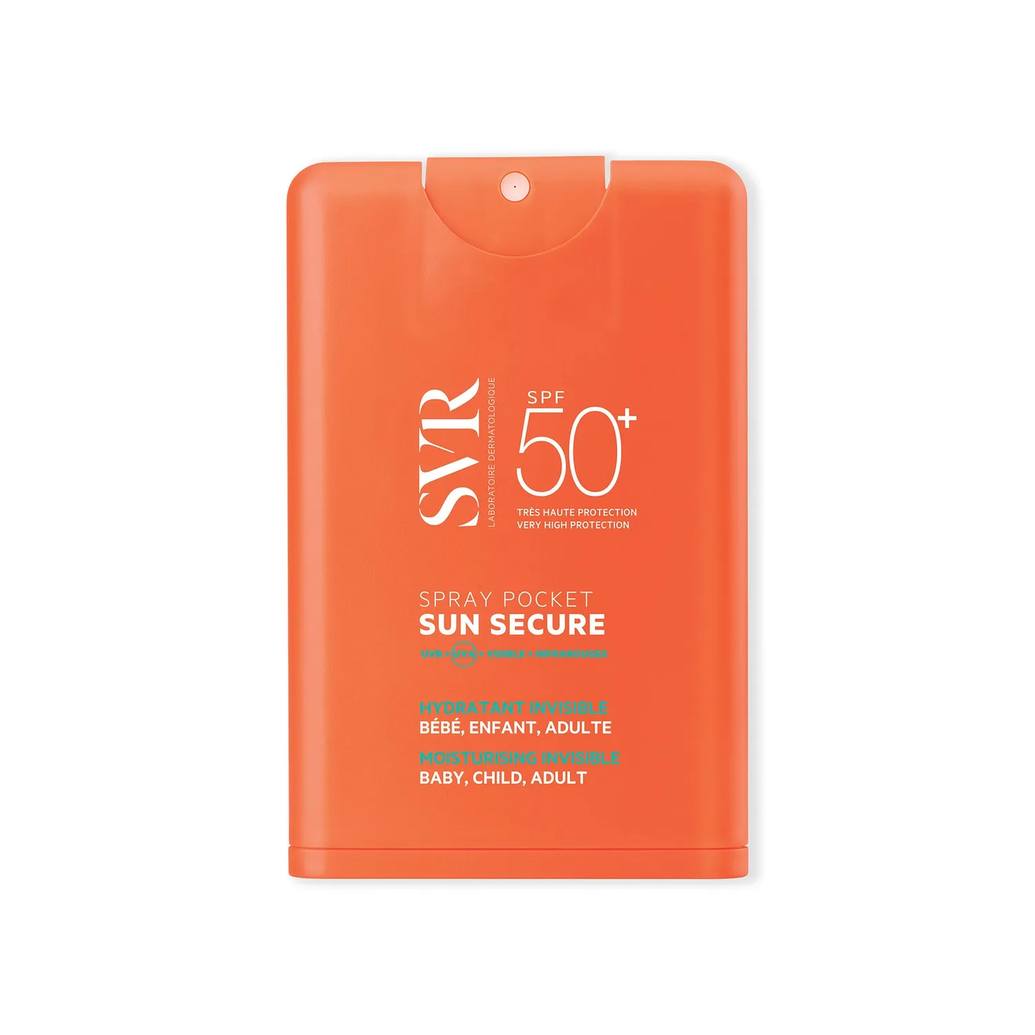 SVR Sun Secure Spray Pocket solspray SPF50+ 20 ml