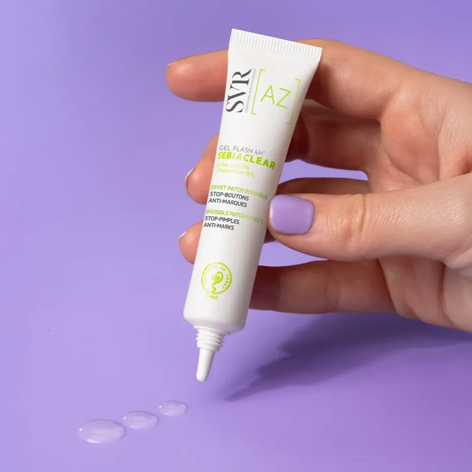 SVR Sebiaclear Gel Flash 4H finngel 15ml oren hy