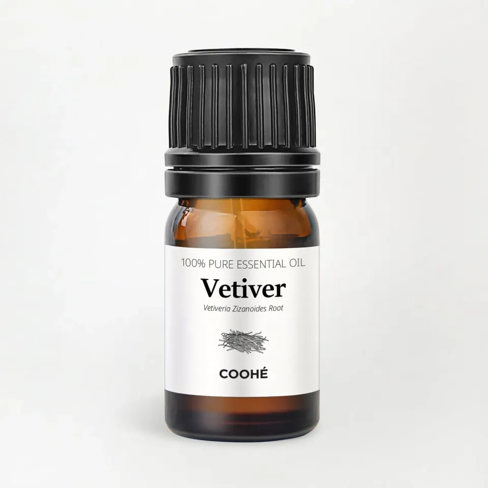 COOHÉ Vetiver eterisk olja 5 ml jordig