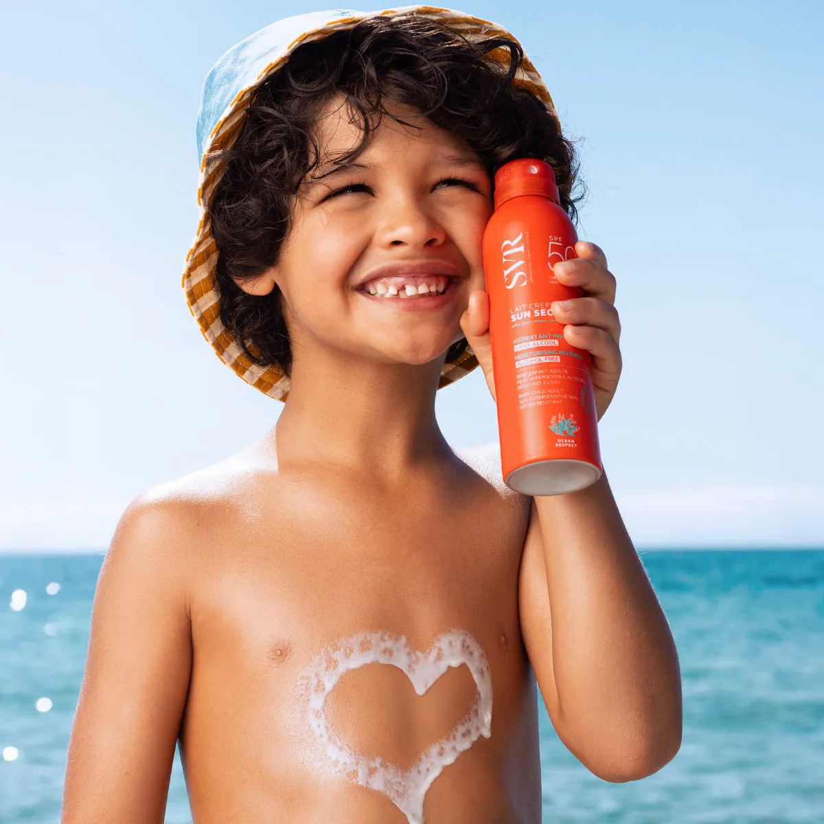 SVR Sun Secure Lait Crépitant solmjölk SPF50+ 200 ml barn