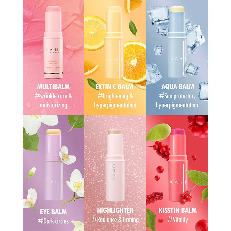 KAHI Highlighter Balm Stick shimmerstick lyster