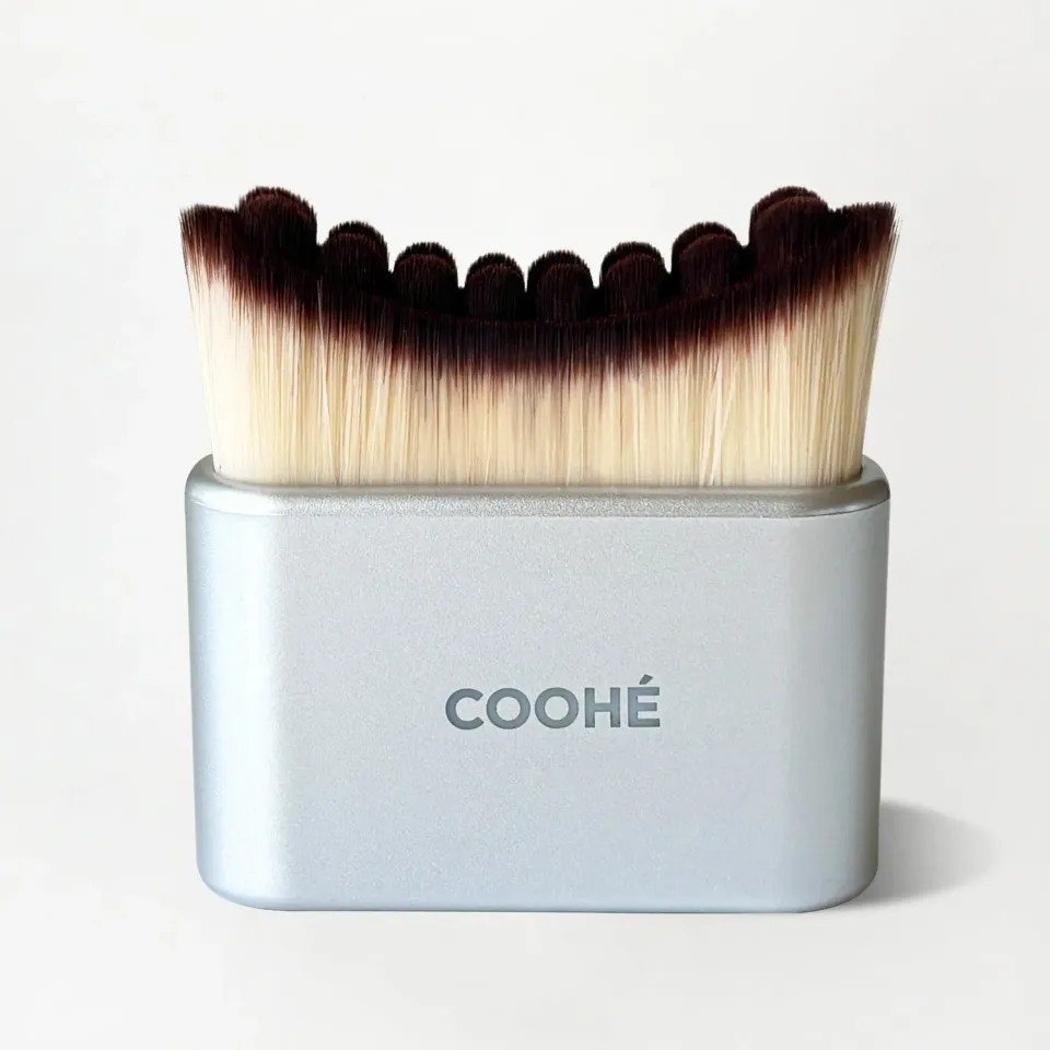 COOHÉ Face Brush Duo ansiktsborste 2-i-1 mjuk