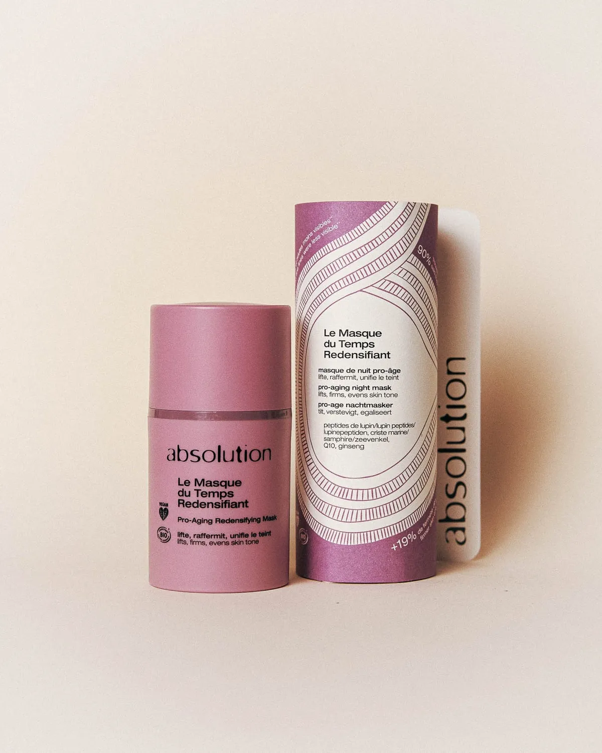 Absolution Le Masque du Temps Redensifiant nattmask fasthet
