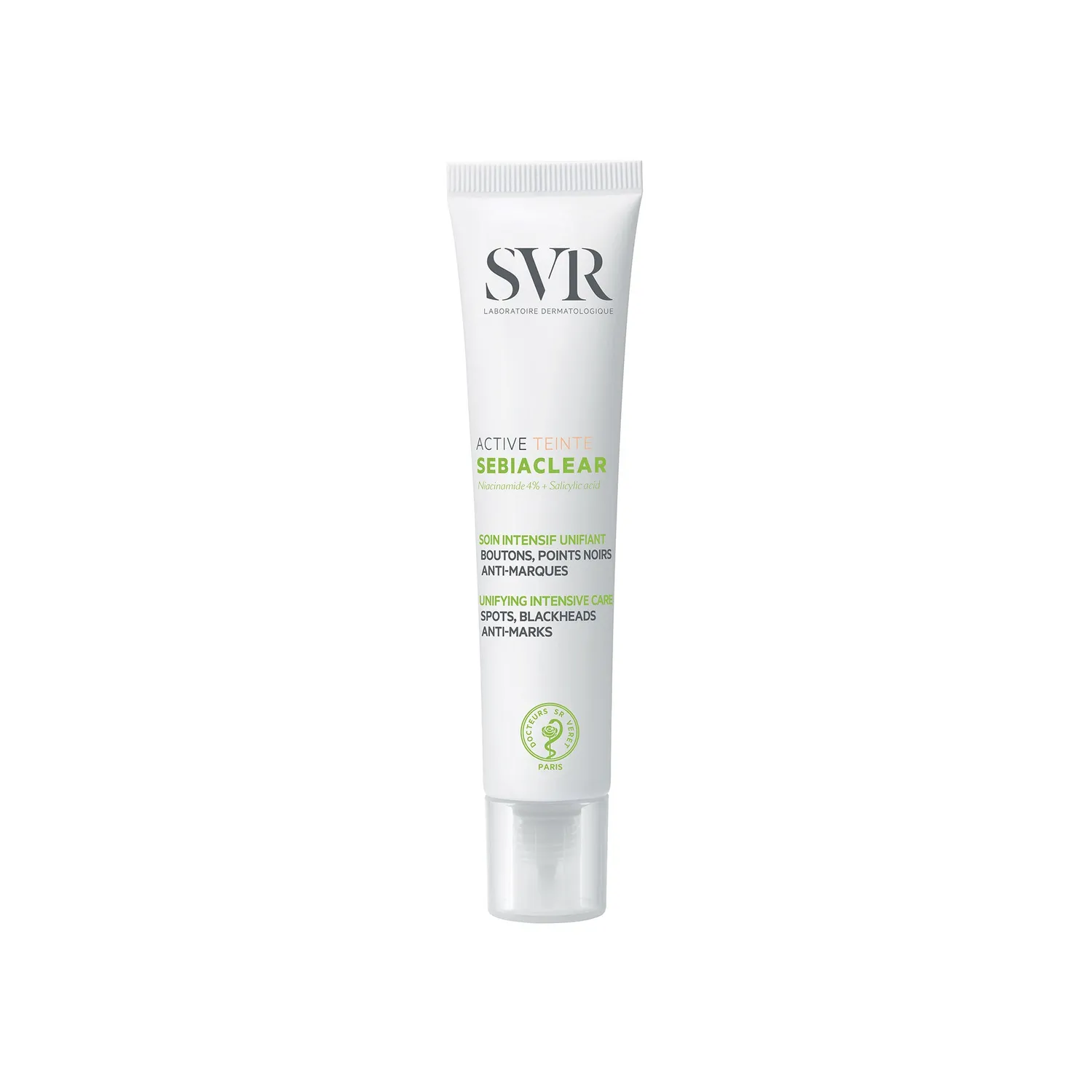 SVR Sebiaclear Active Teinté tonad kräm 40ml finnar