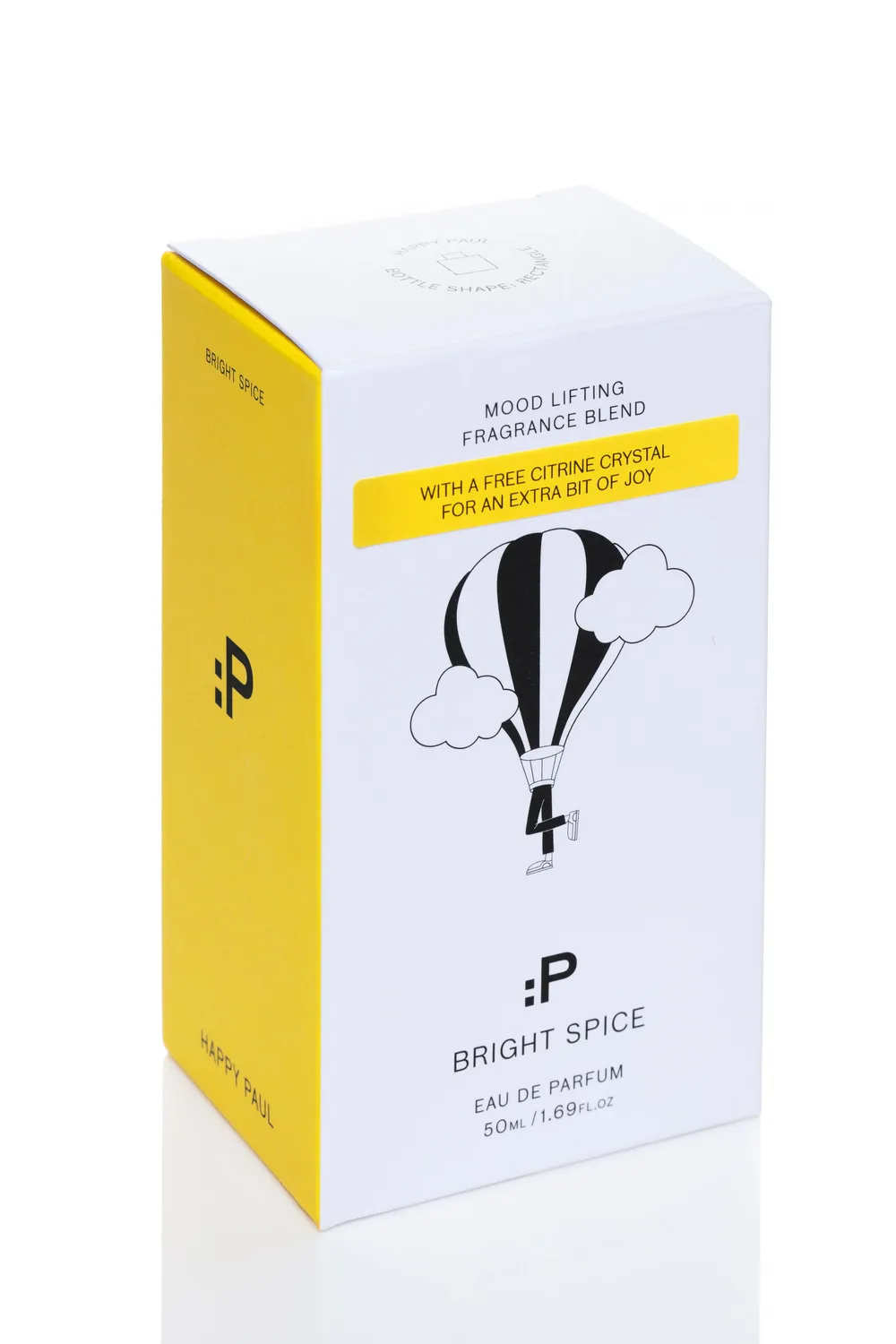 Happy Paul Bright Spice eau de parfum rectangle citrus kryddig
