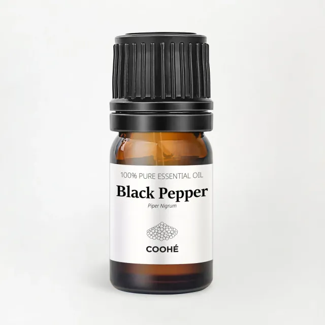 COOHÉ Black Pepper eterisk olja 5 ml kryddig