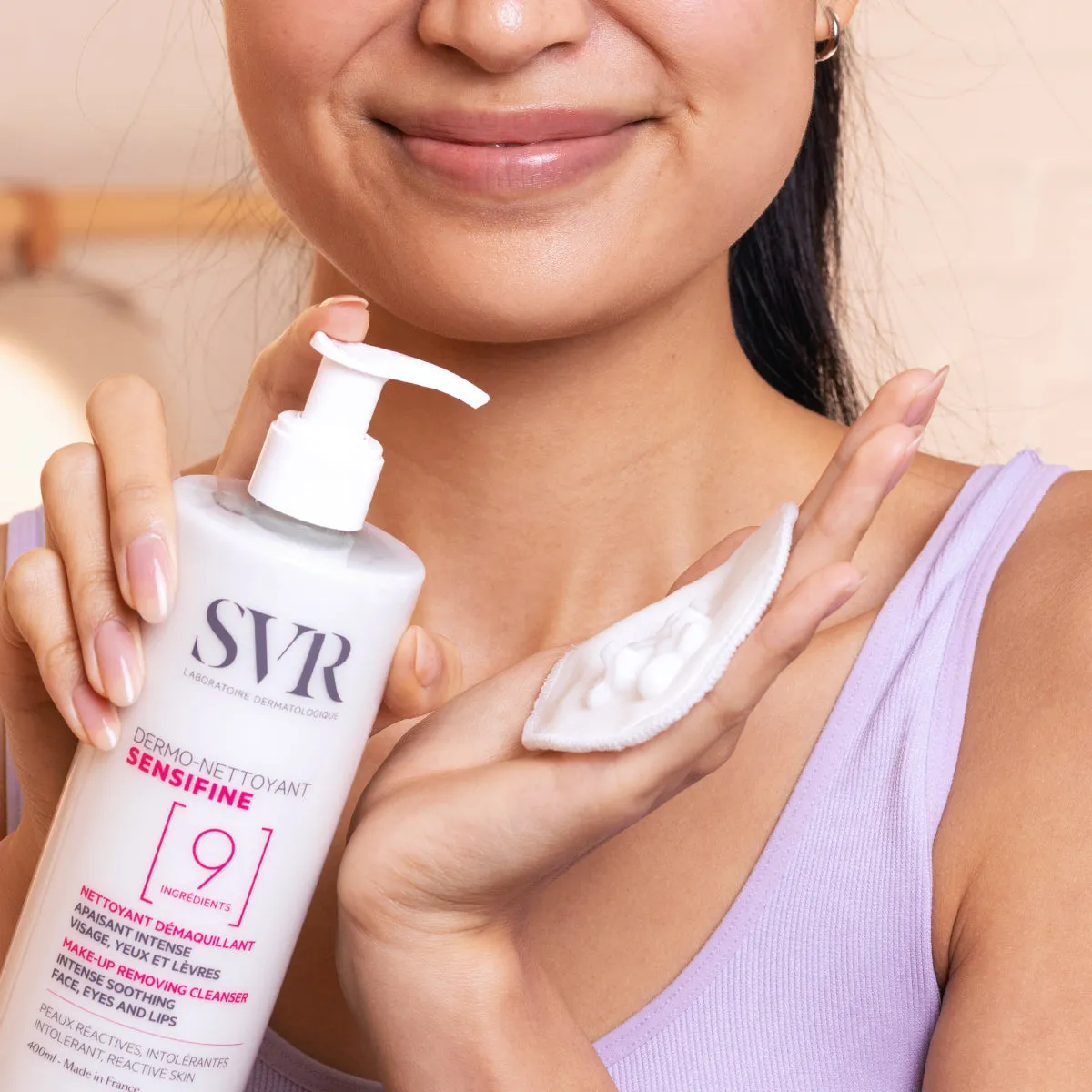 SVR Sensifine Dermo-Nettoyant rengöringsgel 400 ml mild