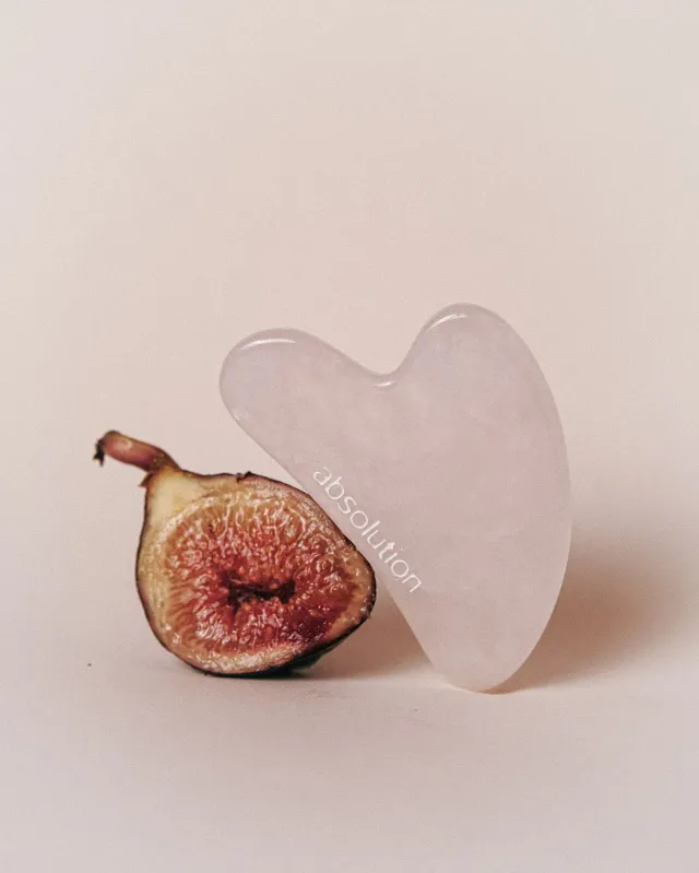 Absolution Le Gua Sha ansiktssten rosenkvarts