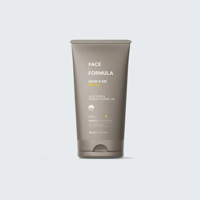 Face Formula Mom & Me SPF 50 solkräm 100 ml mineralskydd