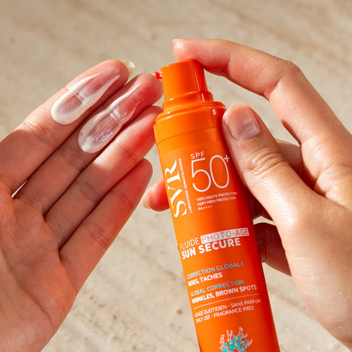 SVR Sun Secure Fluide Photo-Age SPF50+ solskydd 40ml parfymfri