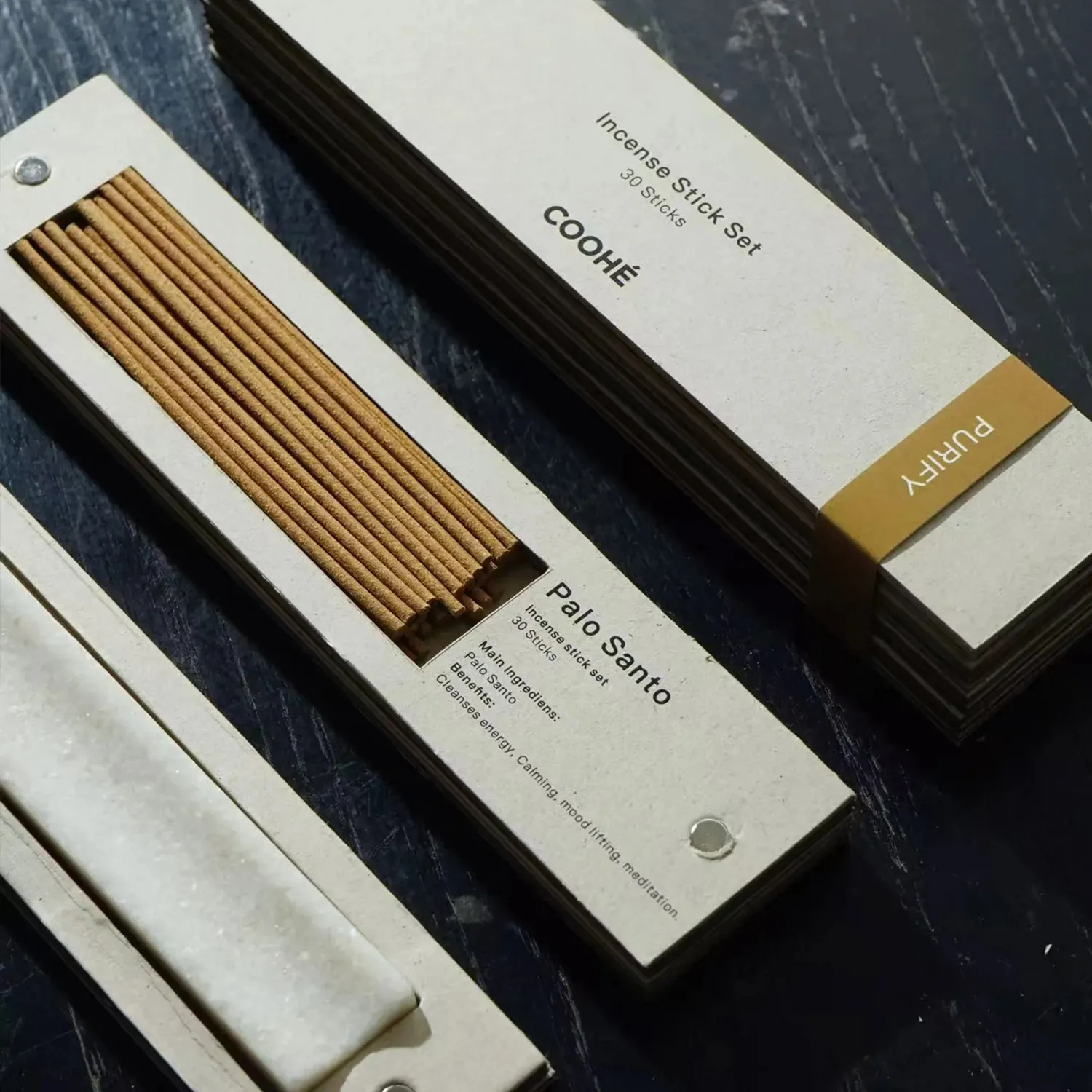 COOHÉ Slow Ritual Purify rökelseset palo santo