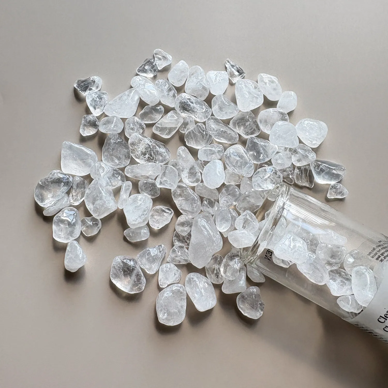 COOHÉ Clear Quartz rengöringssten bergkristall