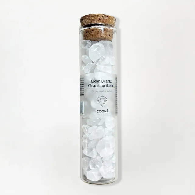 COOHÉ Clear Quartz rengöringssten bergkristall