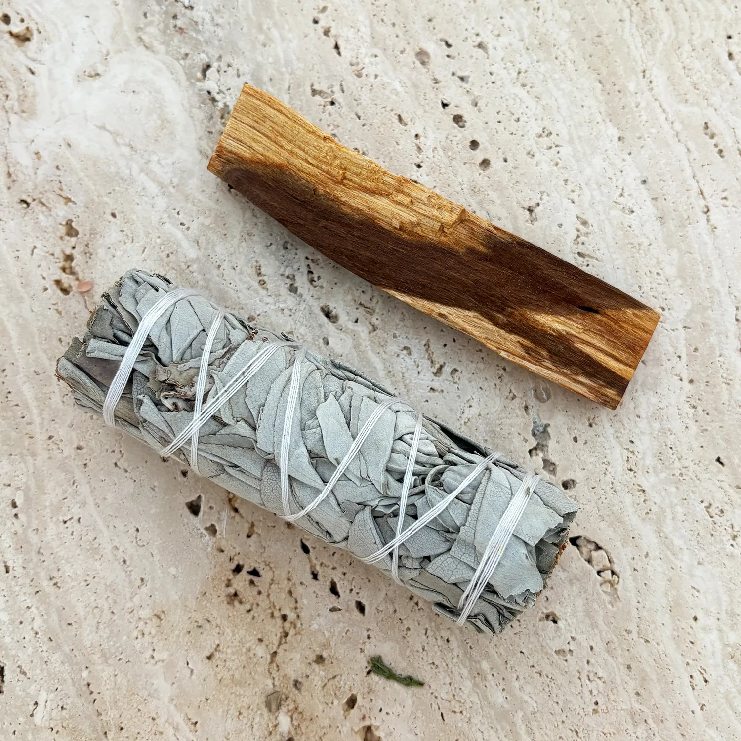 COOHÉ Relief Smudge Kit rökelsekit vit salvia