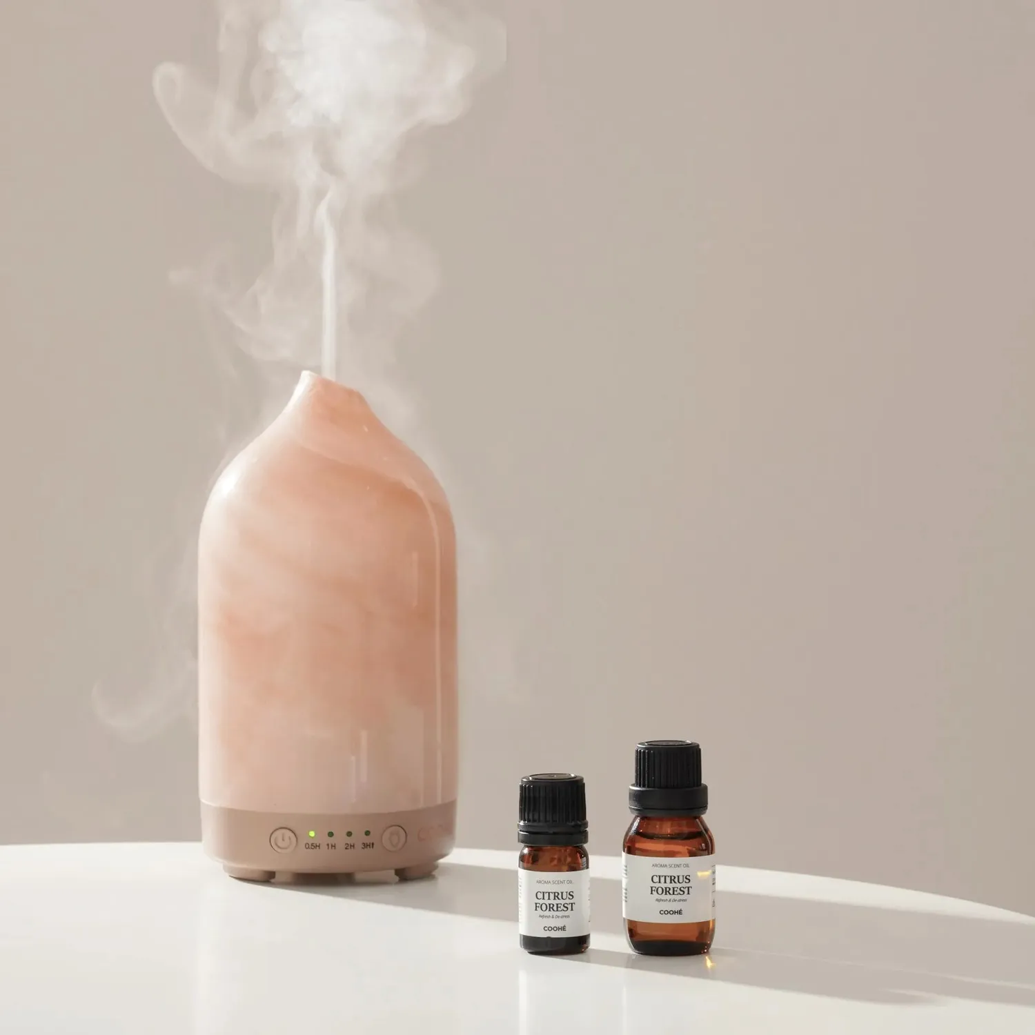 COOHÉ Galaxy Mist aromadiffuser 250ml ljusrosa