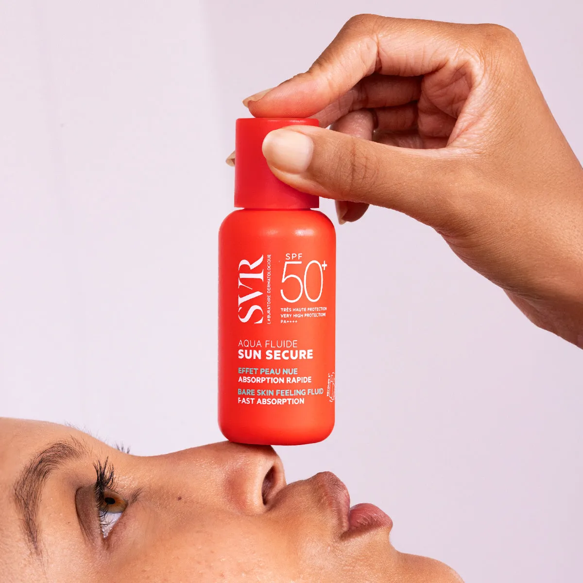 SVR Sun Secure Aqua Fluide solfluid SPF50+ 50 ml lätt