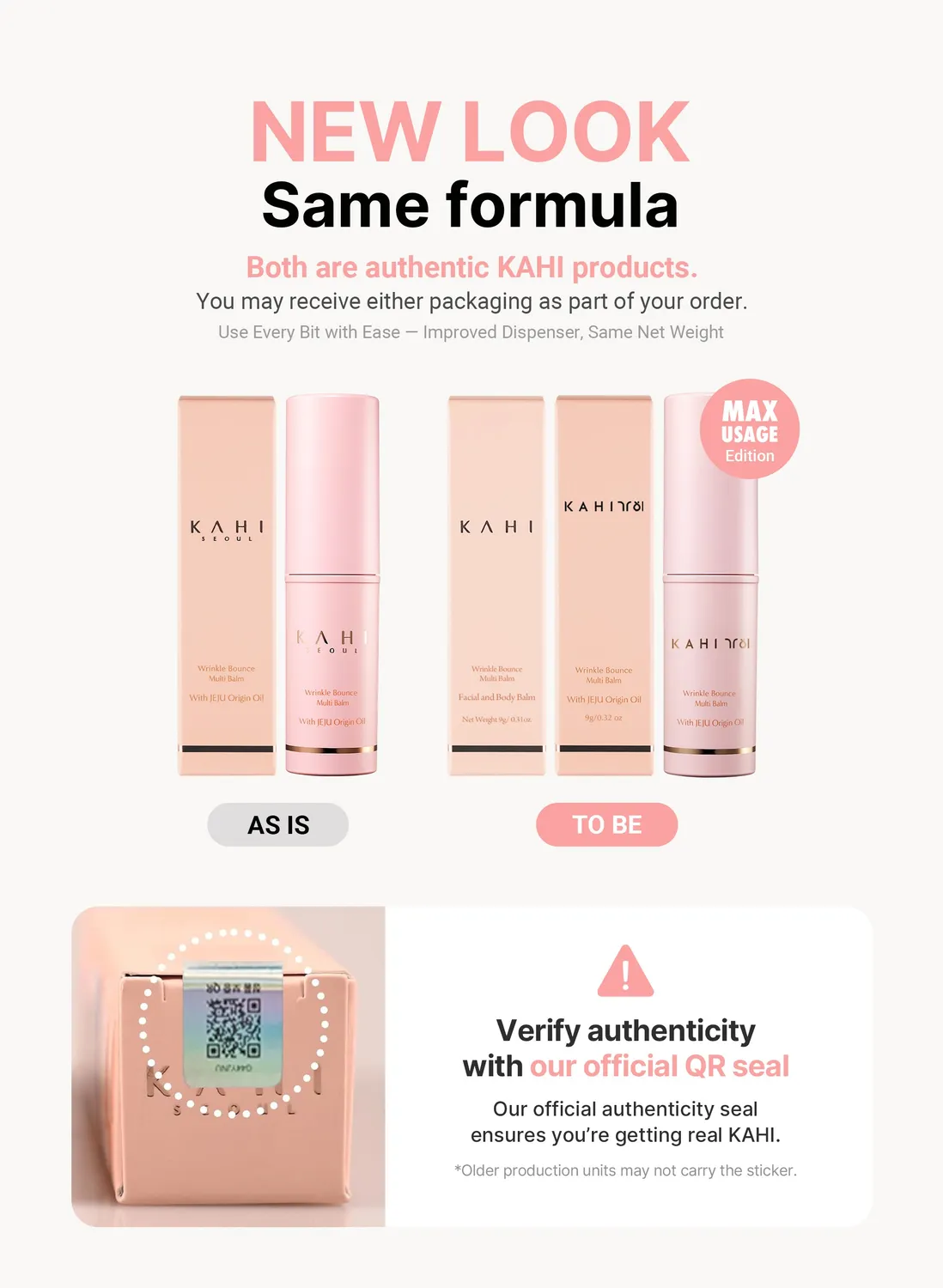 KAHI Multi Balm stick original balm klassisk lyster