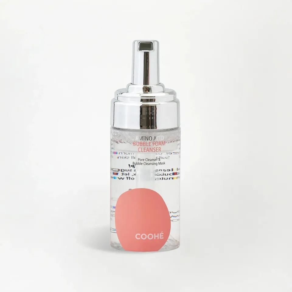 COOHÉ Aminosyre Skumrens ansiktstvätt 100 ml ros