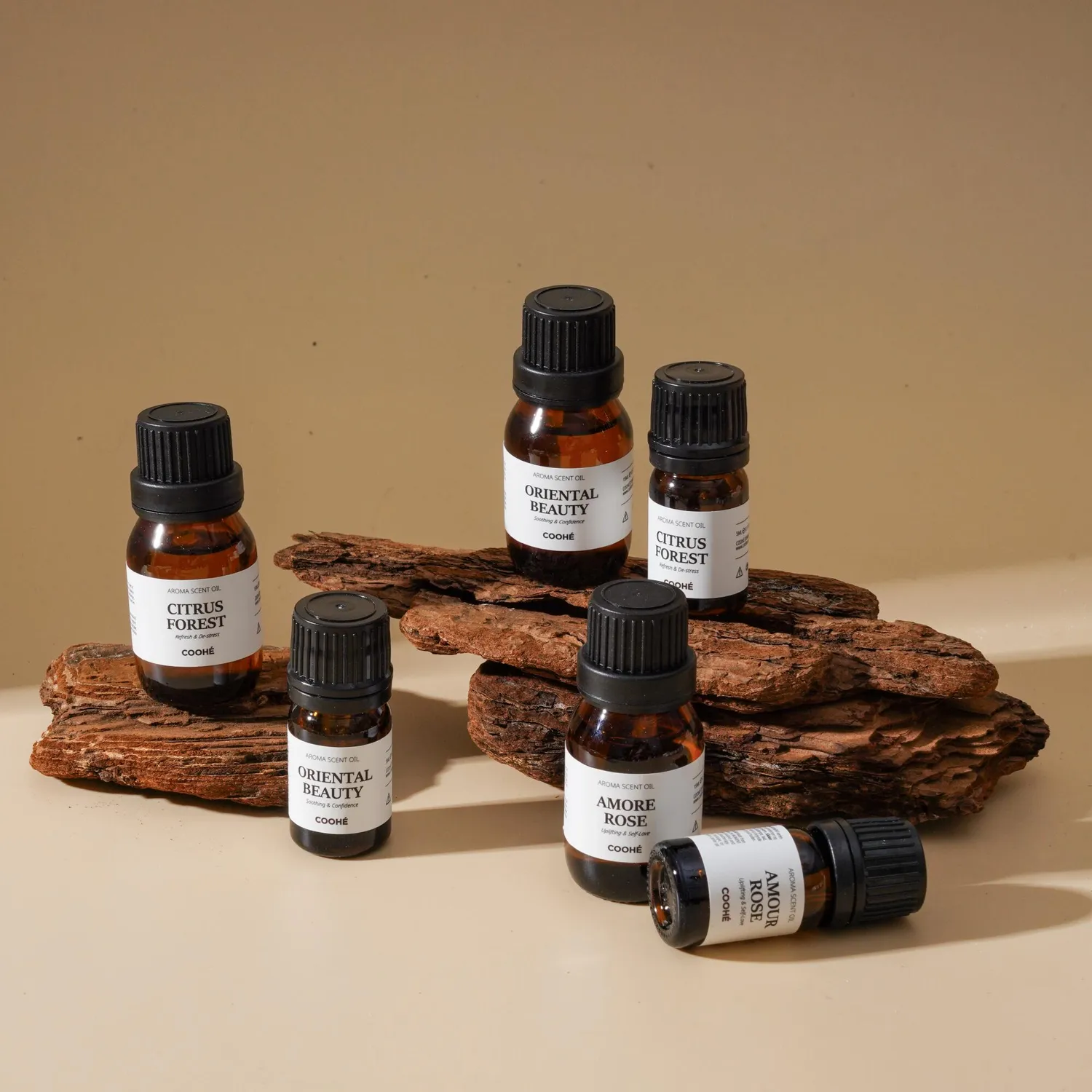 COOHÉ Zen Wood doftolja 15 ml sandelträ