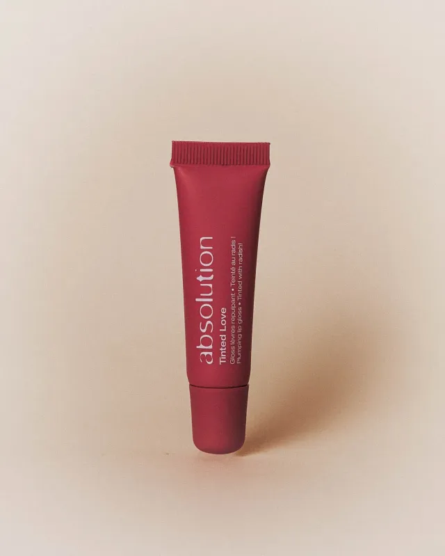 Absolution Tinted Love läppglans rosé plumpande